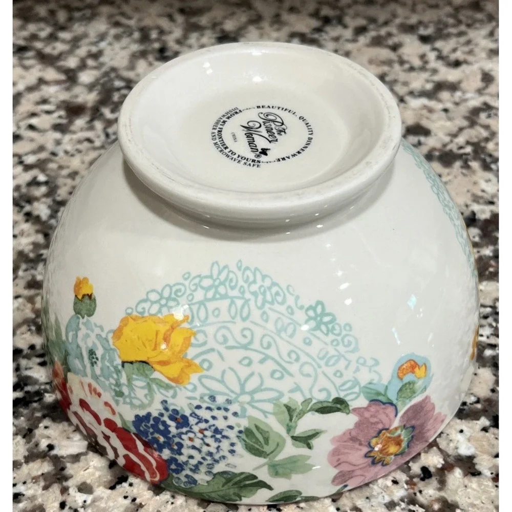 Pioneer Woman Stoneware Floral Country Garden 6